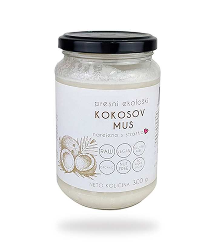Drobtinka bio kokosov mus, 300g – Image 2