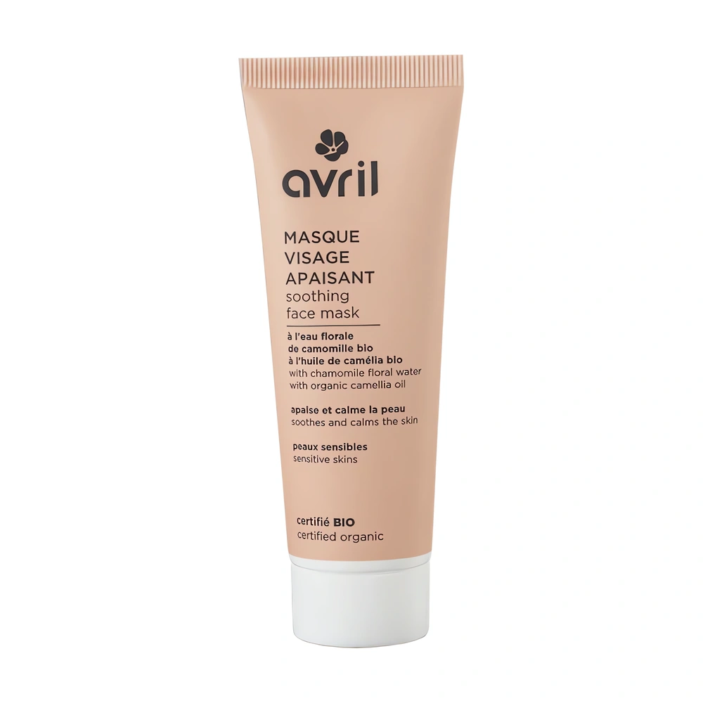 Masque visage apaisant – certifié bio – 50 ml – Avril
