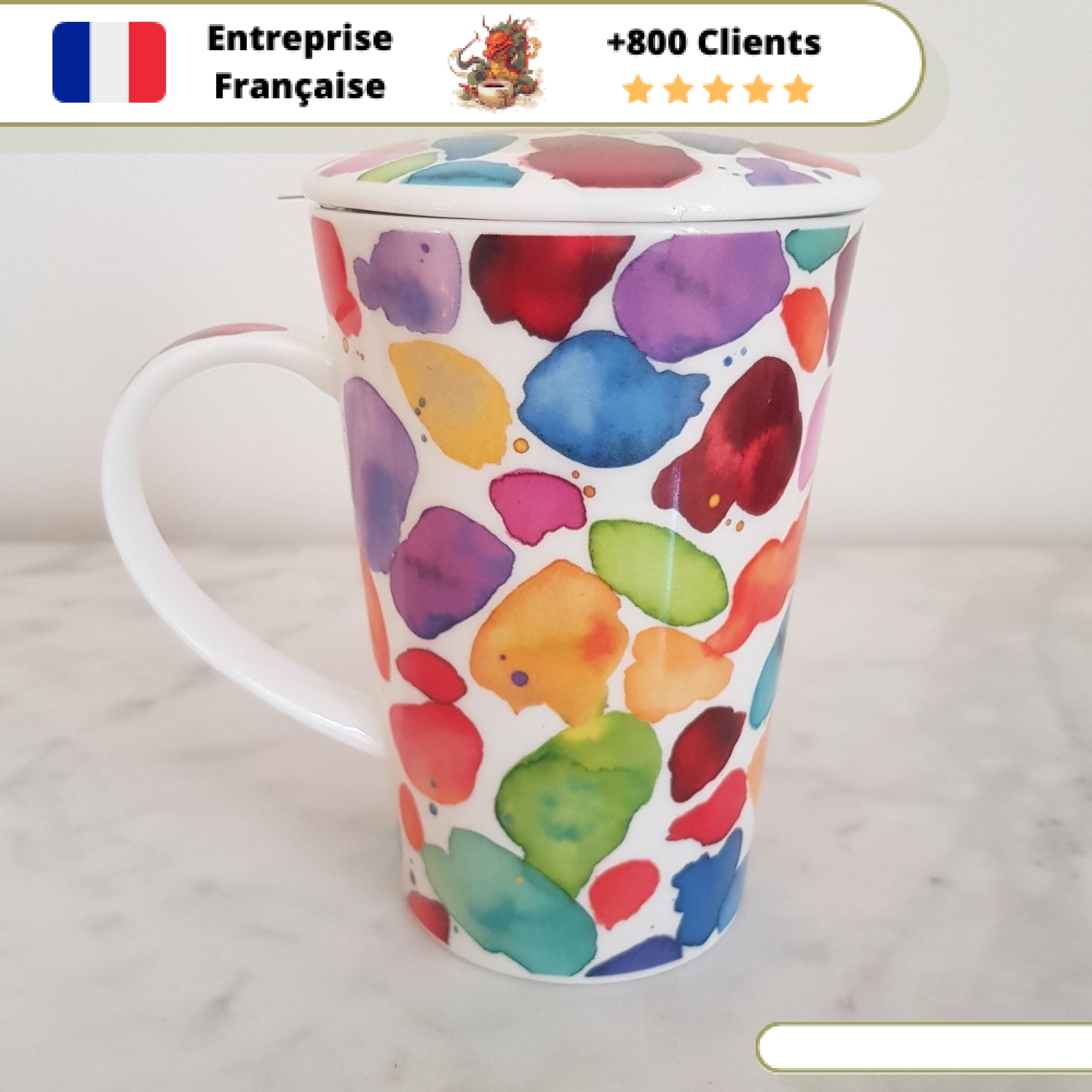 Tisanière Avec Filtre Dunoon 440ml – Image 3