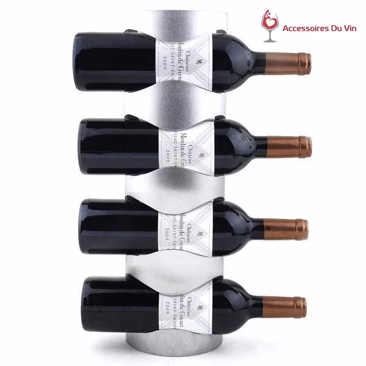 Porte-bouteille de Vin Étagère Métal