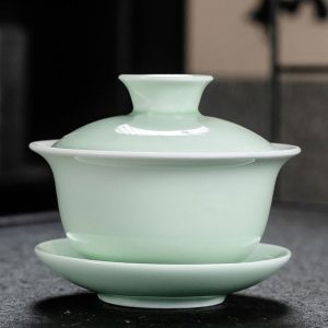 Théière Chinoise Gaiwan Porcelaine 180ml