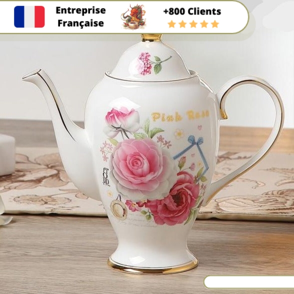 Théière en Porcelaine Grand Format 1350ml – Image 9