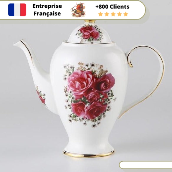 Théière en Porcelaine Grand Format 1350ml – Image 7