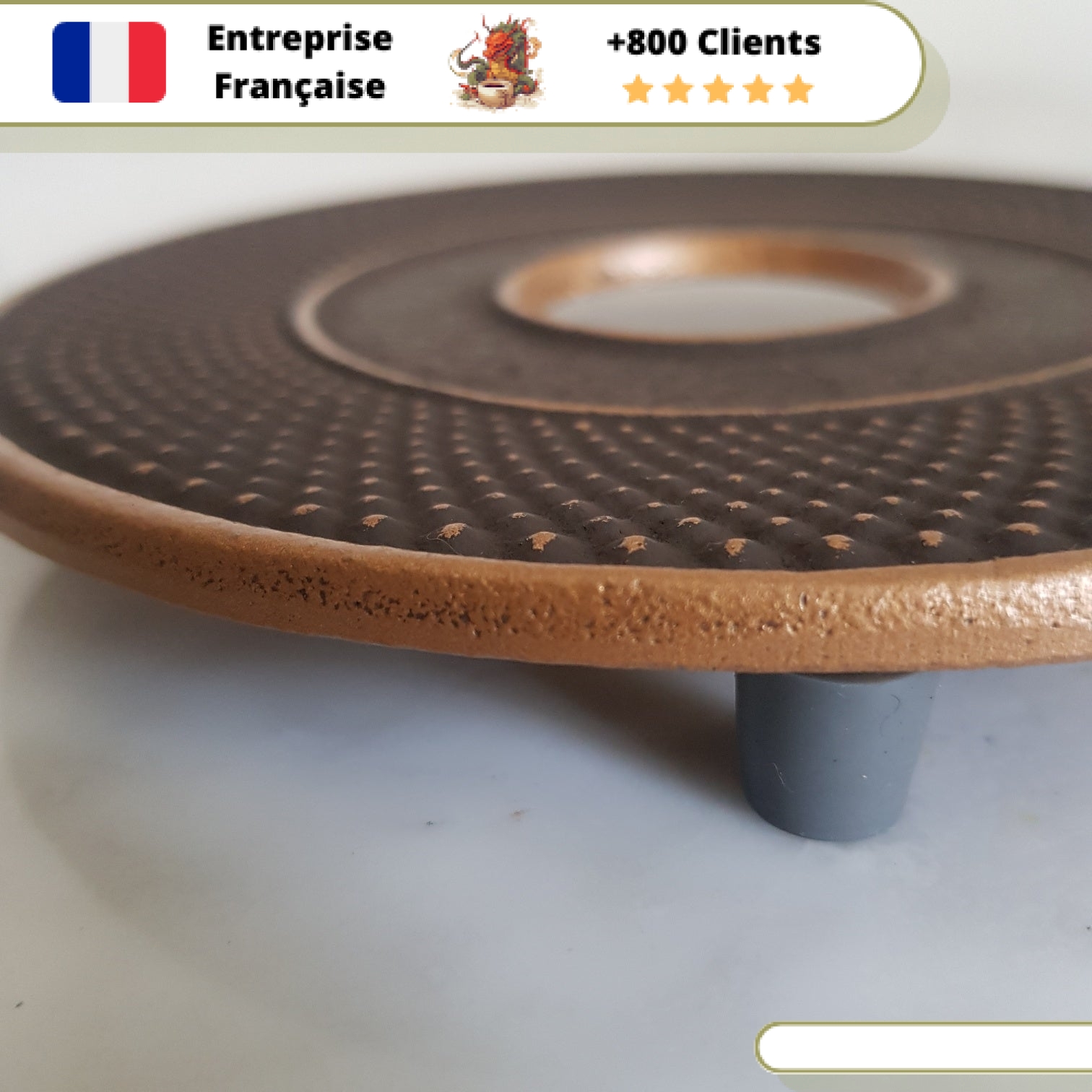 Repose Théière en Fonte Couleur Iwachu Arare 14cm – Image 7