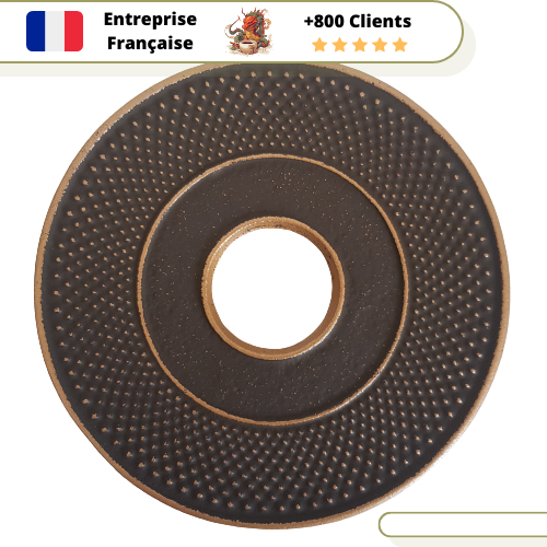 Repose Théière en Fonte Couleur Iwachu Arare 14cm – Image 2