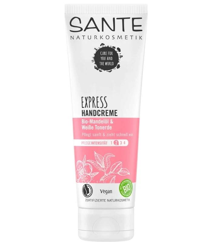 Sante krema za roke mandelj in bela glina, 75ml – Image 2