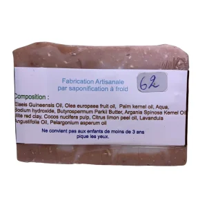 Savon exfoliant argan-coco – 100 g – Odarym
