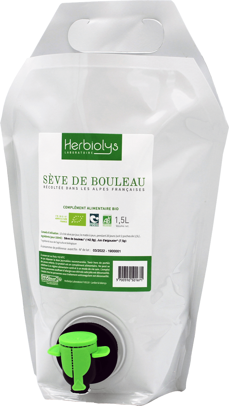 Sève de Bouleau BIO récolte 2026 1.5L – Image 2