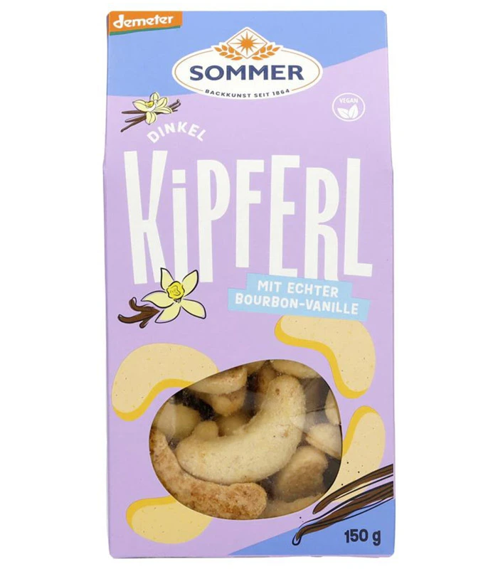 Sommer bio pirini kifeljčki z vanilijo