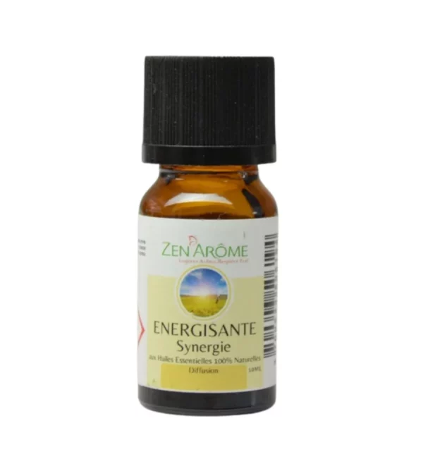 Synergie d’huiles essentielles à diffuser – Énergisante 10ml –