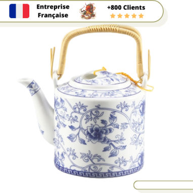 Théière Chinoise en Porcelaine 750ml – Image 6