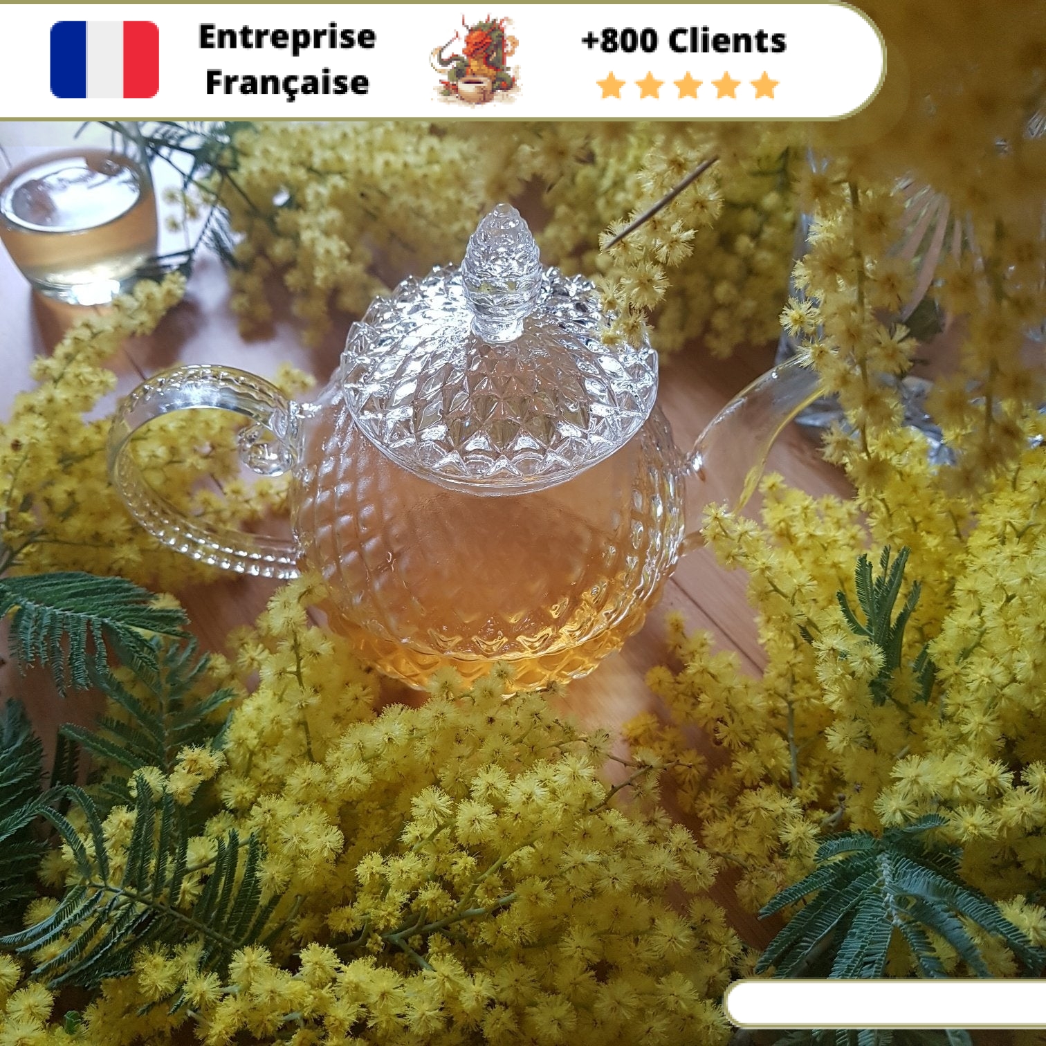 Théière en Verre Haut de Gamme 300ml – Image 3
