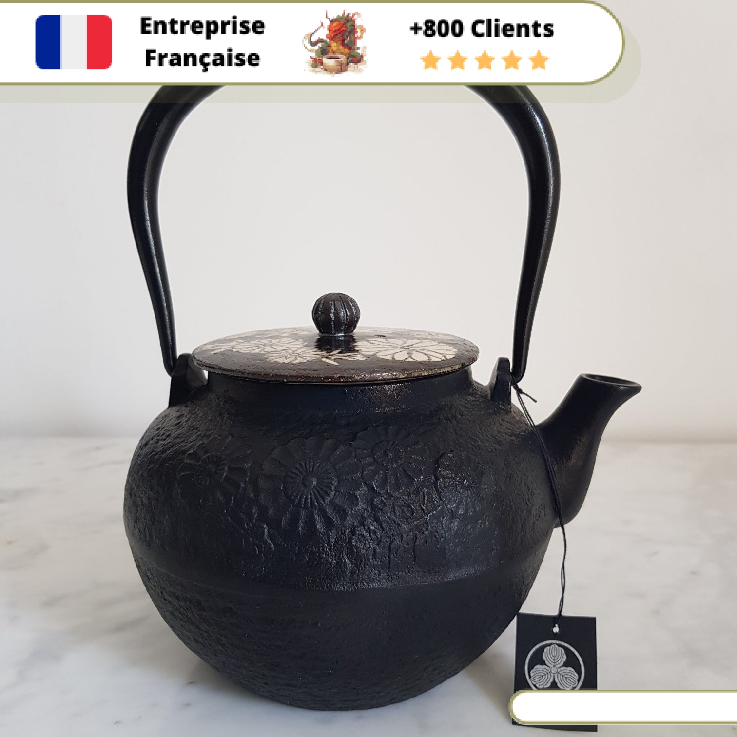 Théière Japonaise Tetsubin Oitomi 800ml – Image 4
