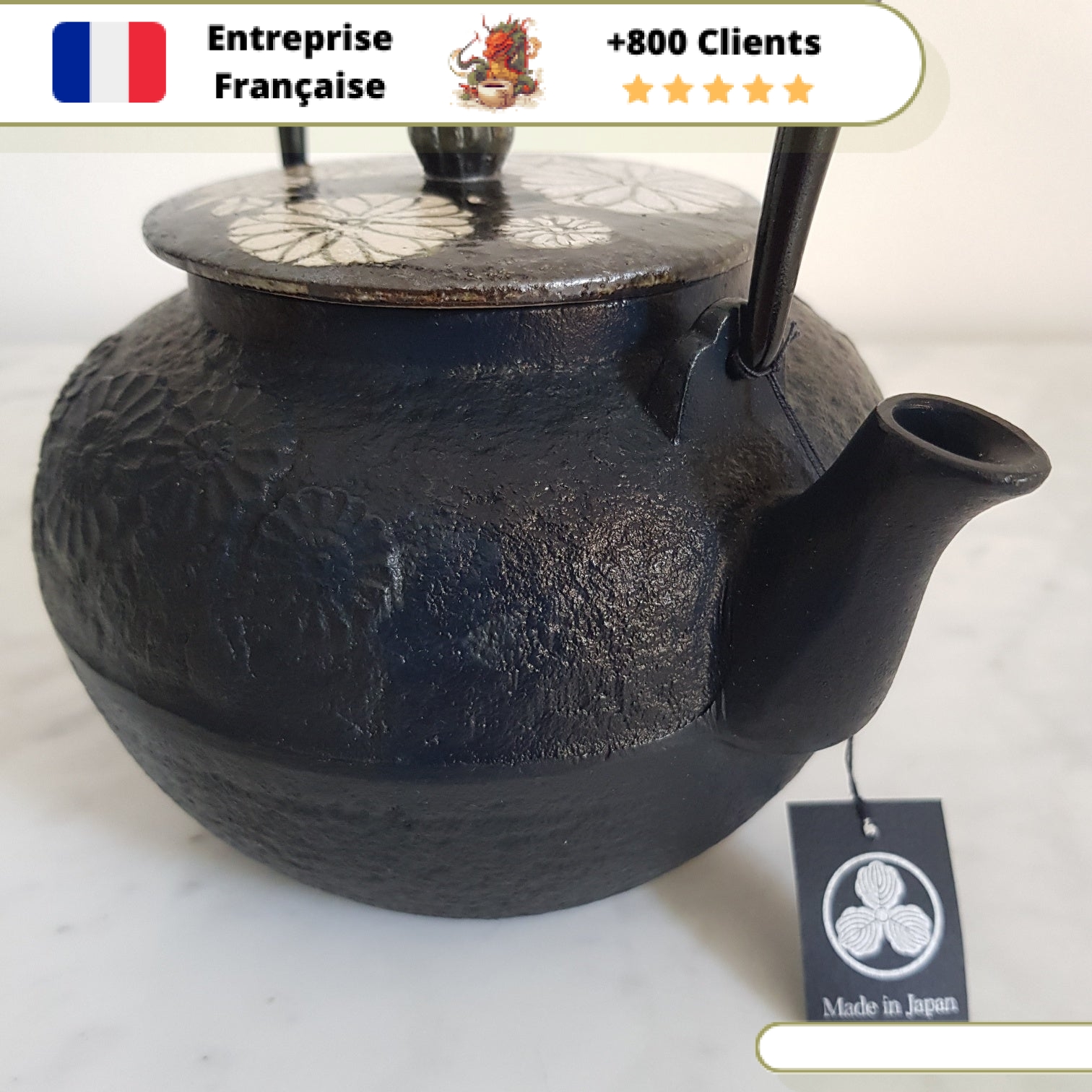 Théière Japonaise Tetsubin Oitomi 800ml – Image 8