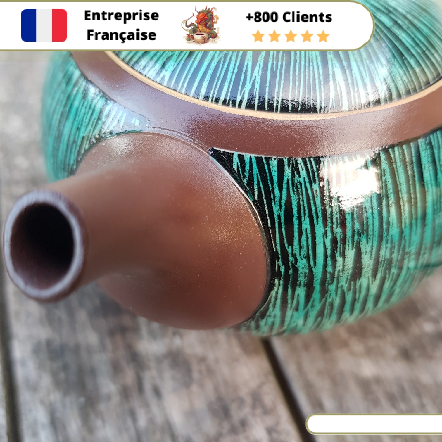 Théière pour Thé Vert Tokoname 180ml – Image 5