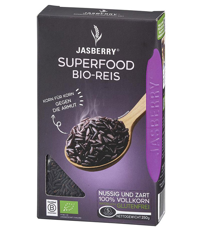 Jasberry ekološki vijoličen riž