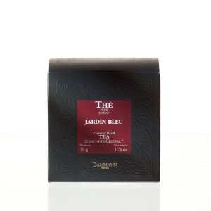 Thé noir – Jardin Bleu – Boite de 25 sachets