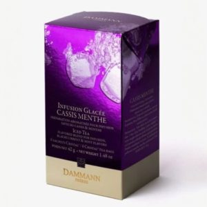 Carcadet – Cassis Menthe – 6 sachets pour infusion glacée