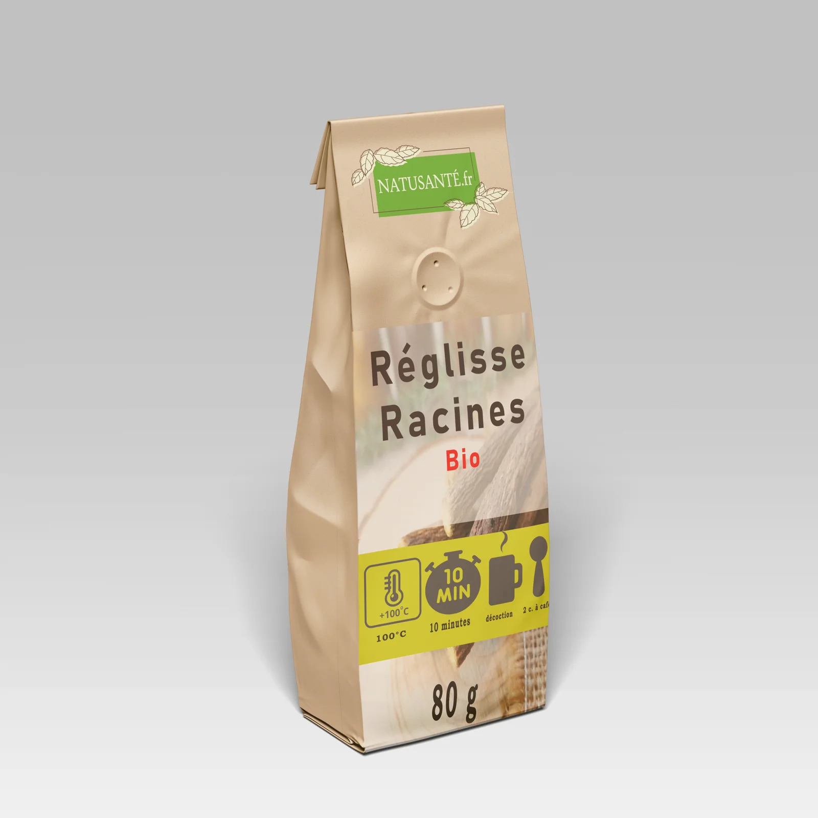 Réglisse Racines Bio – 80 g