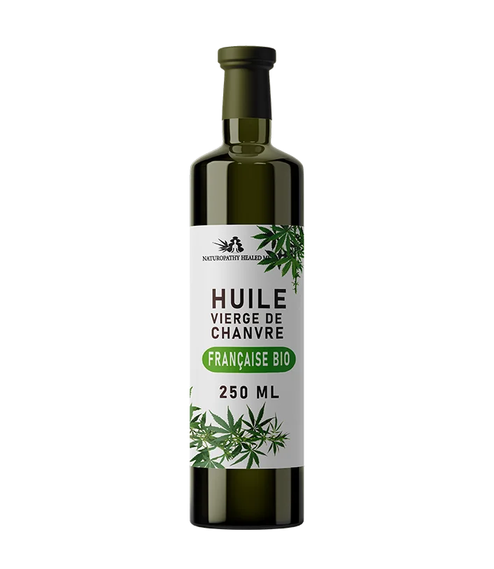 Huile vierge de chanvre française Bio – 250 ml – Image 2