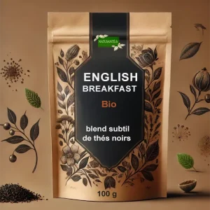 Thé noir English Breakfast Bio – 100 g